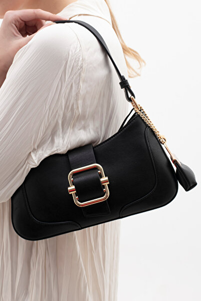 Matthew Cox حقيبة كتف نسائية سوداء BYN2481