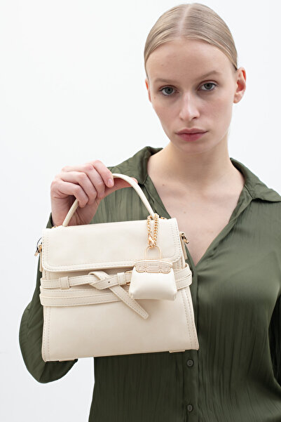 Matthew Cox حقيبة كتف نسائية بيضاء BYN2471