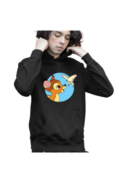 OEM Children's Sweatshirt Boys Bambi Butterfly Nature Deer