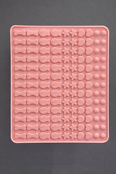 Adana Pasta Malzemeleri Bt-223 Jeli̇bon Silicone Mold Bone Fish Star Heart Ro...