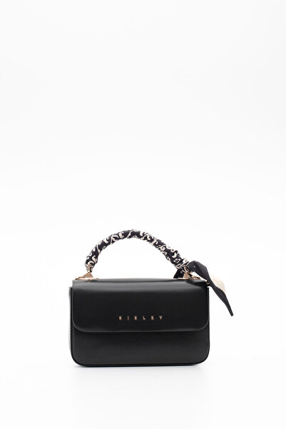 Sisley حقيبة يد نسائية سوداء SLY344