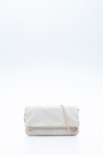 Sisley حقيبة كتف نسائية باللون الأبيض SLY427