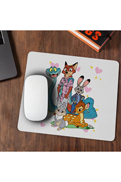 OEM Mousepad Bambi Zootopia Iepuras Sarpe Vulpe