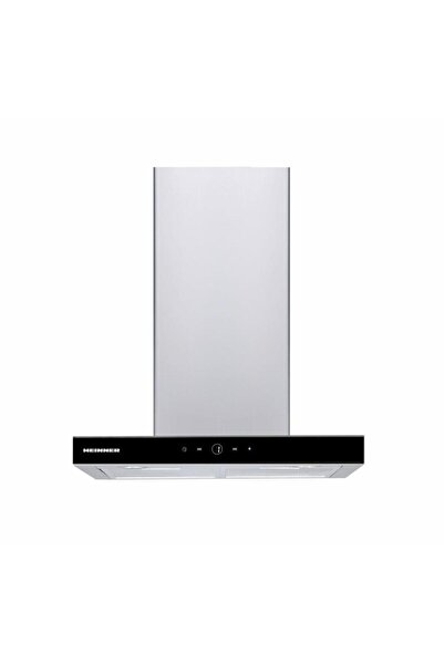 Heinner Built-in Decorative Cooker Hood HDCH-F4560TIX 488 m³/h LED, Black/Inox