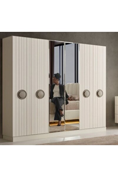 AYDINEV SEGOİVA MDF 6 KAPILI DOLAP