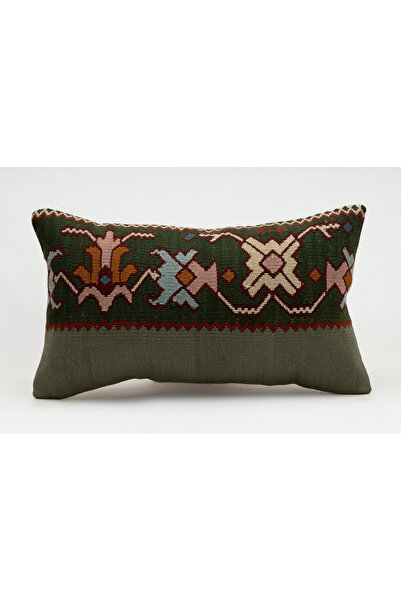 Kilim Whole Sale Vintage Throw Pillow Cover Made from Handmade Rug, Wool, 30X...