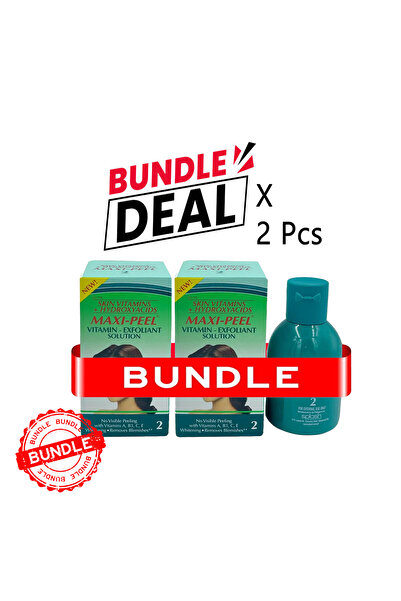 MAXI PEEL محلول تقشير رقم 2 - 60 مل × قطعتين