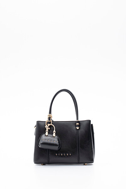 Sisley حقيبة كتف نسائية سوداء SLY397