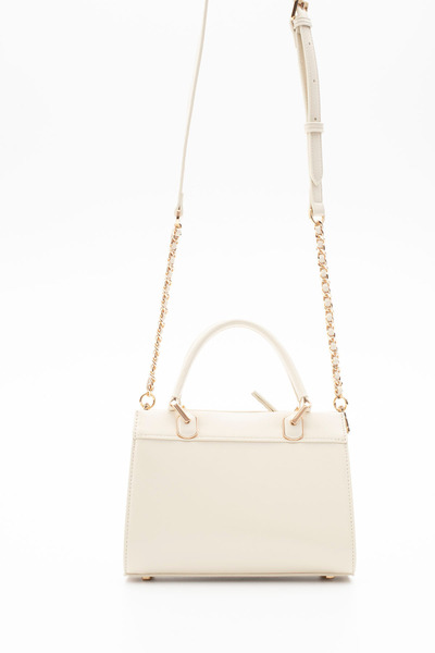 Sisley حقيبة كتف نسائية بيضاء SLY395