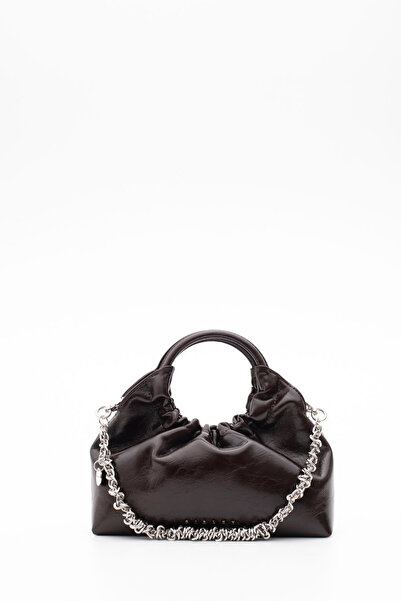 Sisley حقيبة كتف نسائية باللون البني SLY421