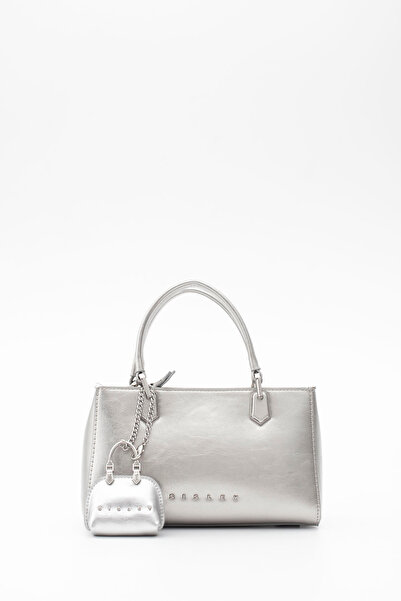 Sisley Women's Shoulder Bag Silver Sly387