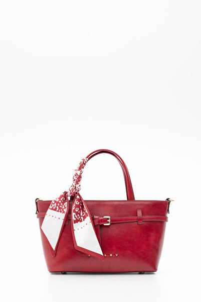 Sisley حقيبة يد نسائية حمراء SLY424