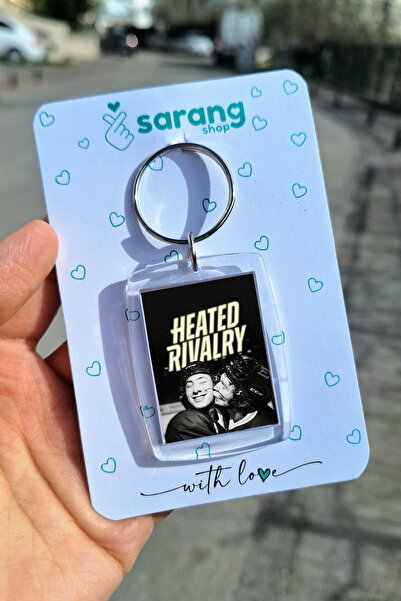 SARANG Transparent Frame Keychain - Heated Rivalry