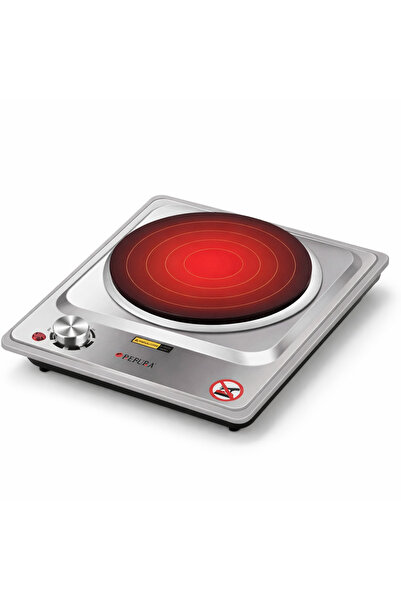 REFURA موقد كهربائي عين واحدة بصفيحة تسخين عملية للمطبخ ,تحكم بدرجة الحرارة