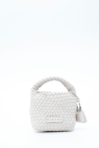 Sisley حقيبة كتف نسائية بيضاء SLY332