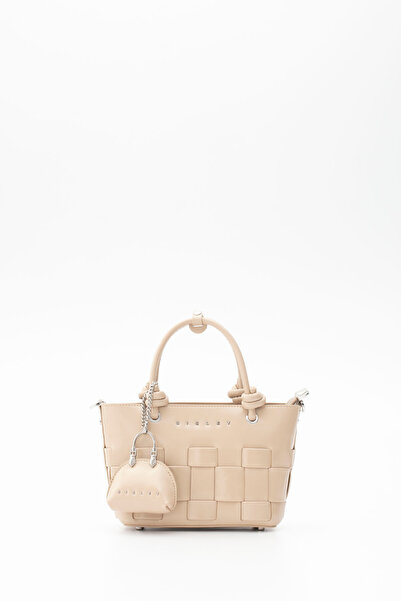 Sisley حقيبة كتف نسائية بيج SLY355