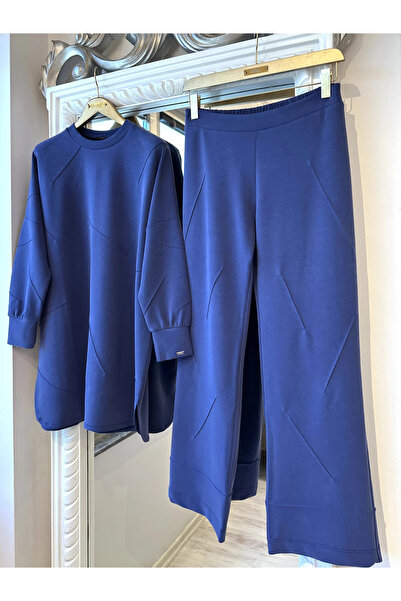 Invee Kadın Oversize Takım - İndigo