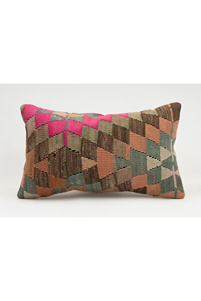 Kilim Whole Sale Vintage Throw Pillow Cover Made from Handmade Rug, Wool, 30X...