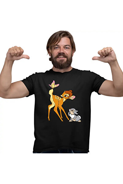 OEM Tricou Barbati Bambi Fluturas Thumper Coada Iepure