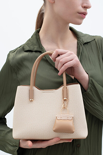 Matthew Cox Women's Arm Bag Beige Byn2502