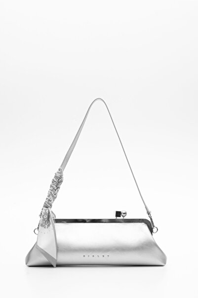 Sisley Women's Shoulder Bag Silver Sly438