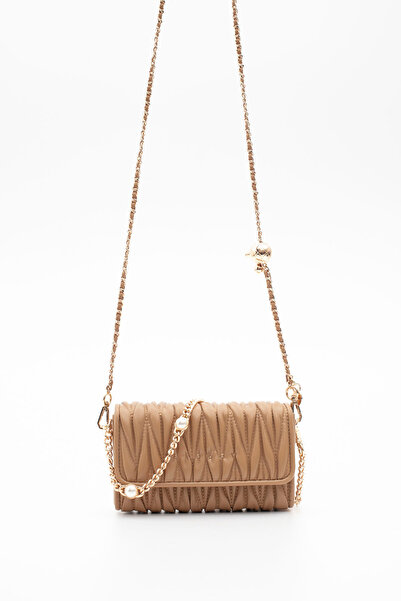Sisley Women's Crossbody Bag Camel Sly327