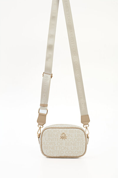 United Colors of Benetton Women's Shoulder Bag Beige Bnt1791