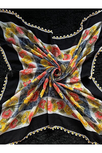 Beykan handmade Beaded Embroidered Scarf/Yemeni/Write/Headscarf