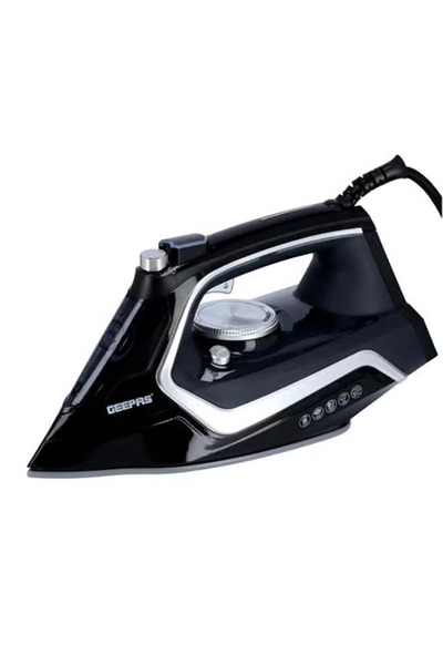 Geepas 2200W Steam Iron | Ceramic Soleplate | Dry & Steam | GSI7801N