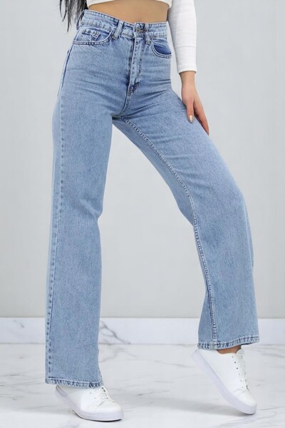 Livik جينز ليكرا واسع الساق للأطفال من سيبو كار واش