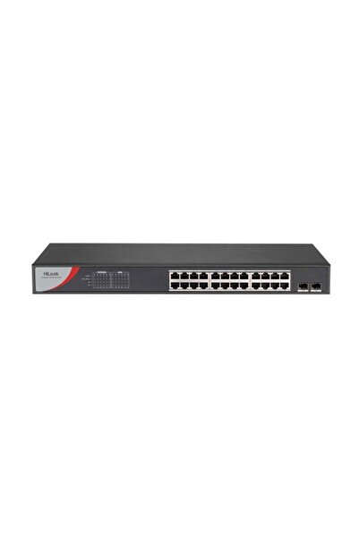 Hikvision 24-Port Gigabit PoE Switch Unmanaged 225W 2x SFP HiLook NS-0526P-225