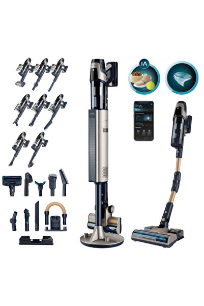 CECOTEC Conga Rockstar RZ90 AI AquaPet Flex Connected Kablosuz Dikey Süpürge