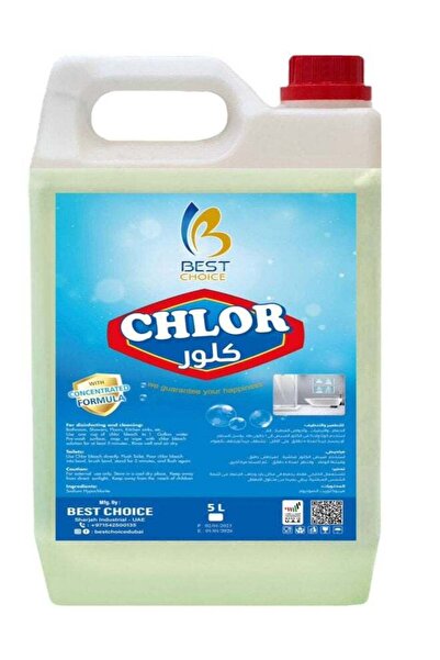 Bestchoice Best Choice Chlor Concentrated Disinfectant and Cleaning Solution, 5L