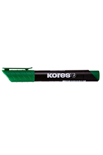 kores Marker permanent verde cu vârf rotund 3 mm