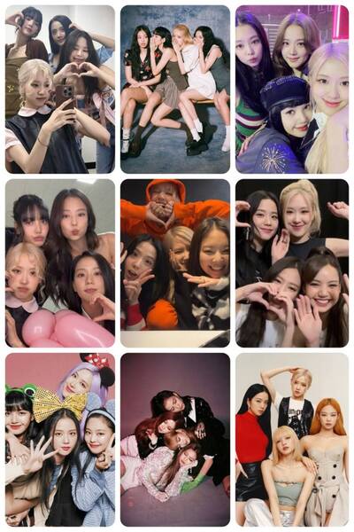 animeandyourworld blackpink fotokart 6*9 cm pvc kaplı tekli fotokart 1 adet s...