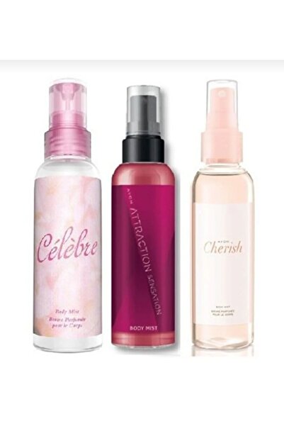 AVON ATTRACTION .CELEBRE.CHERSH 100 ml VÜCUT SPREYI