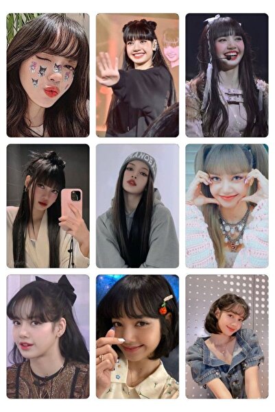 animeandyourworld blackpink fotokart 6*9 cm pvc kaplı tekli fotokart 1 adet s...