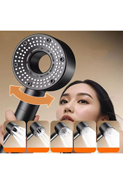 Mayaglory Multi 6 Fonksiyonlu Spa Etkili Filtreli Yüksek Basınçlı Duş Başlığı