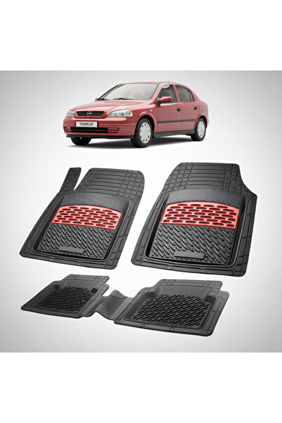 TEAMCAR Covorase Opel Astra G Συμβατό Sedan 1998-2009 | Κόκκινος