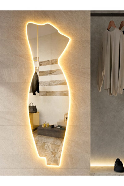 Nilisis Led Işıklı Silüet Tasarım Ayna, Silüet Tasarım Led Aydınlatmalı Ayna,...