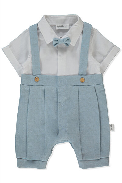 Bebetto Woven Golf Jumpsuit (Little Sir) Blue
