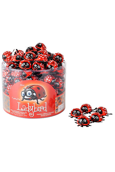 Elvan Bomboane de ciocolata Lady bird 8 gr, 1 cutie X 100 buc
