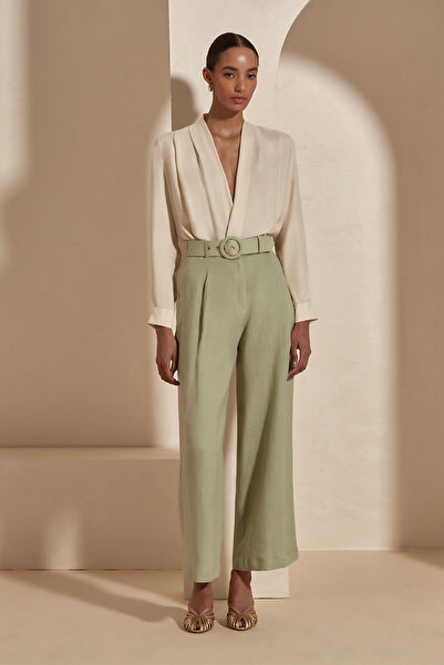Dahlia Bianca Alexis Linen Trousers