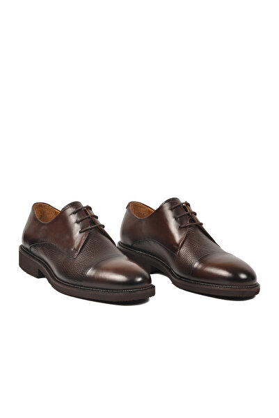 AYAKMOD 3264 Genuine Leather Black Brown Casual Shoes