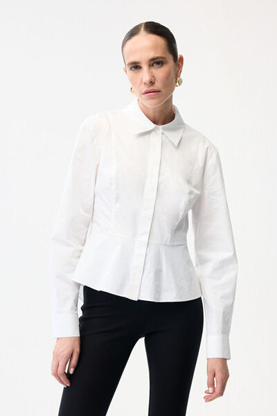 adL Volan Detaylı Pamuklu Gömlek