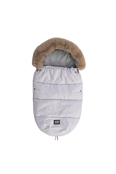 LORELLİ Winter Stroller Footmuff Luxe Grey, Waterproof, Fleece Lined, Detacha...