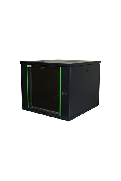 Other Ράφι τοίχου 19" DECKRO 15U 600x450 με γυάλινη πόρτα, 100kg, RAL9005