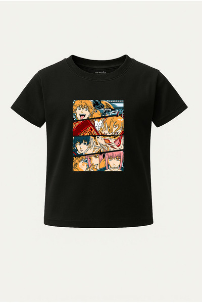 nirvoda Tricou pentru copii Hunters Chainsaw Man Tricou imprimat pentru copii