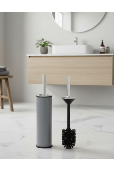 Bürke Gray Elite Toilet Brush Luxury Wc Brush Elite Toilet Brush Stainless Steel
