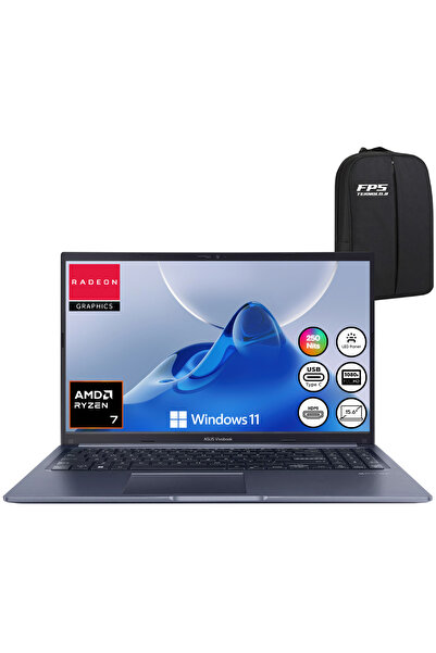 ASUS Vivobook 15 M1502YA-BQ579 Ryzen 7 5825U 8GB RAM 512GB SSD 15.6" FHD W11 ...